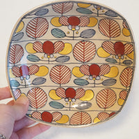 作家　加藤喜道　plate　16.5×16.5　L