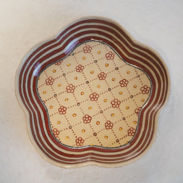 作家　加藤喜道　bowl　花　L