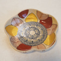 作家　加藤喜道　bowl　花　Ｎ