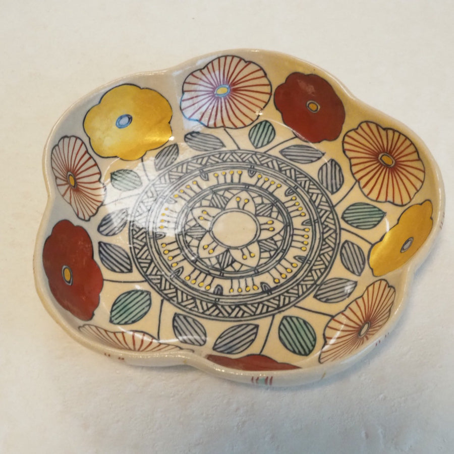 作家　加藤喜道　bowl　花　P