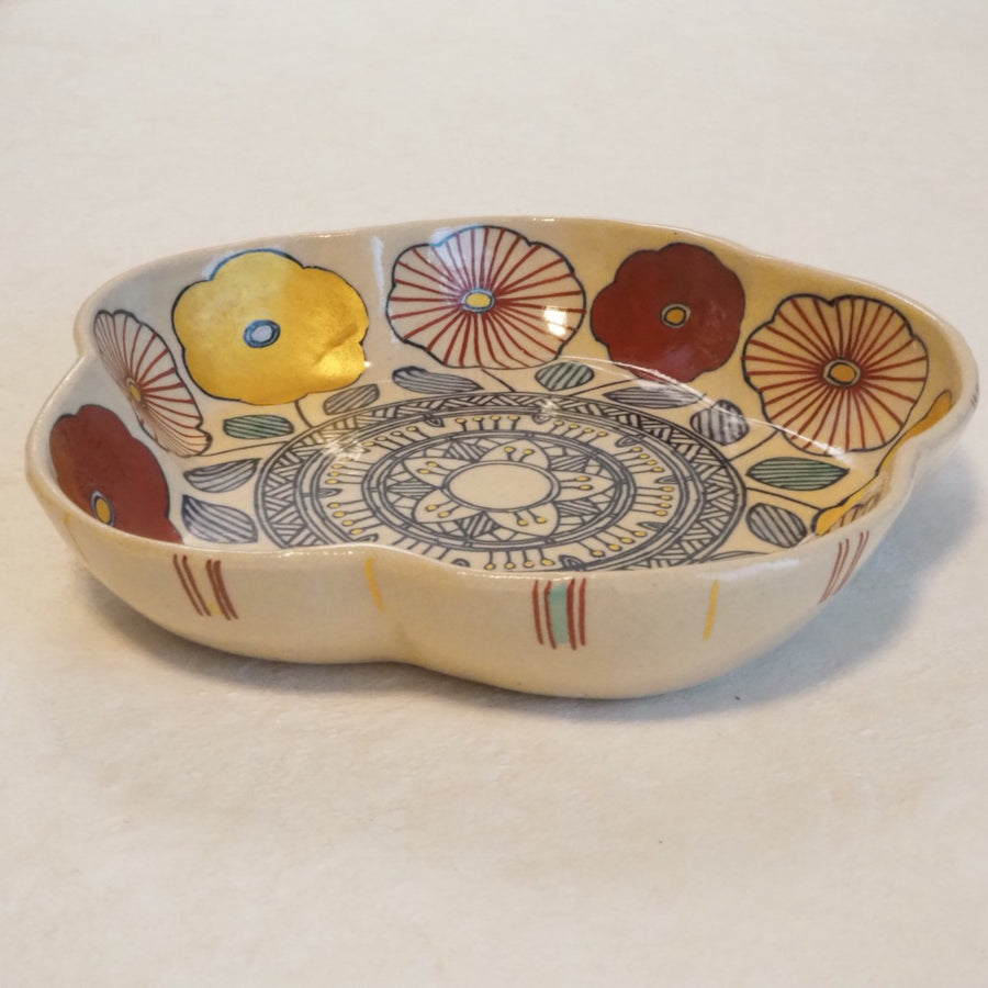 作家　加藤喜道　bowl　花　P
