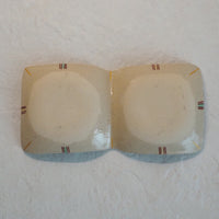 作家　加藤喜道　二彩皿　小　A