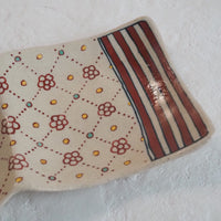 作家　加藤喜道　二彩皿　小　C