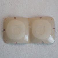 作家　加藤喜道　二彩皿　大　H