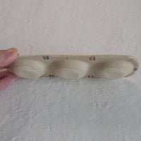 作家　加藤喜道　三彩皿　小　B