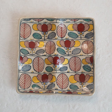 作家　加藤喜道　四彩皿　A