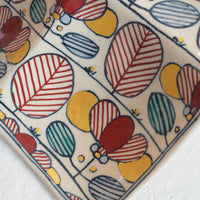 作家　加藤喜道　四彩皿　A