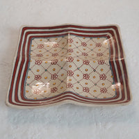 作家　加藤喜道　四彩皿　D