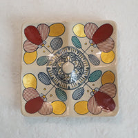 作家　加藤喜道　四彩皿　E