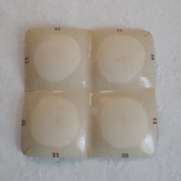 作家　加藤喜道　四彩皿　E