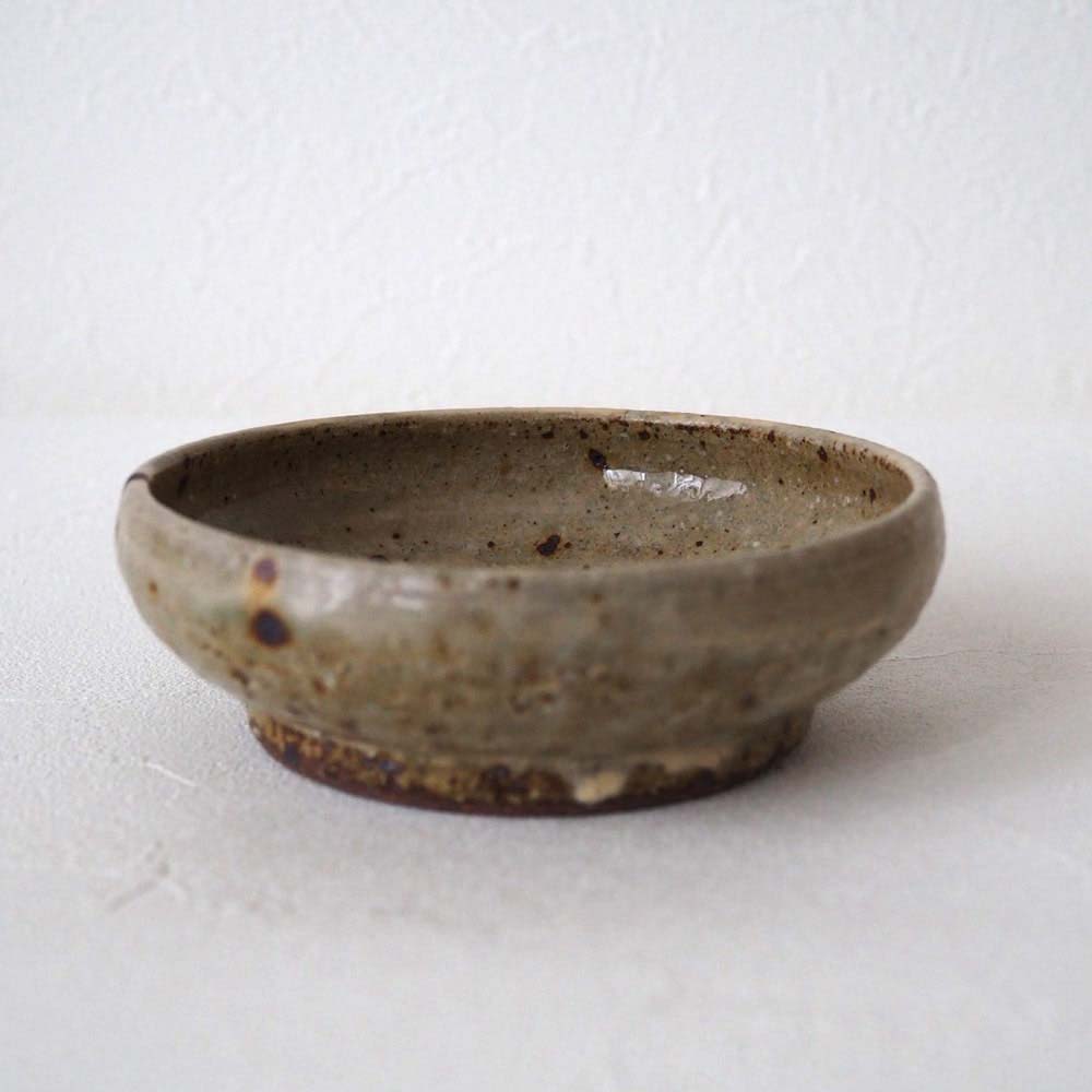 作家　中村哲雄　薄灰　小鉢4寸 作家　中村哲雄 陶磁器作家もの