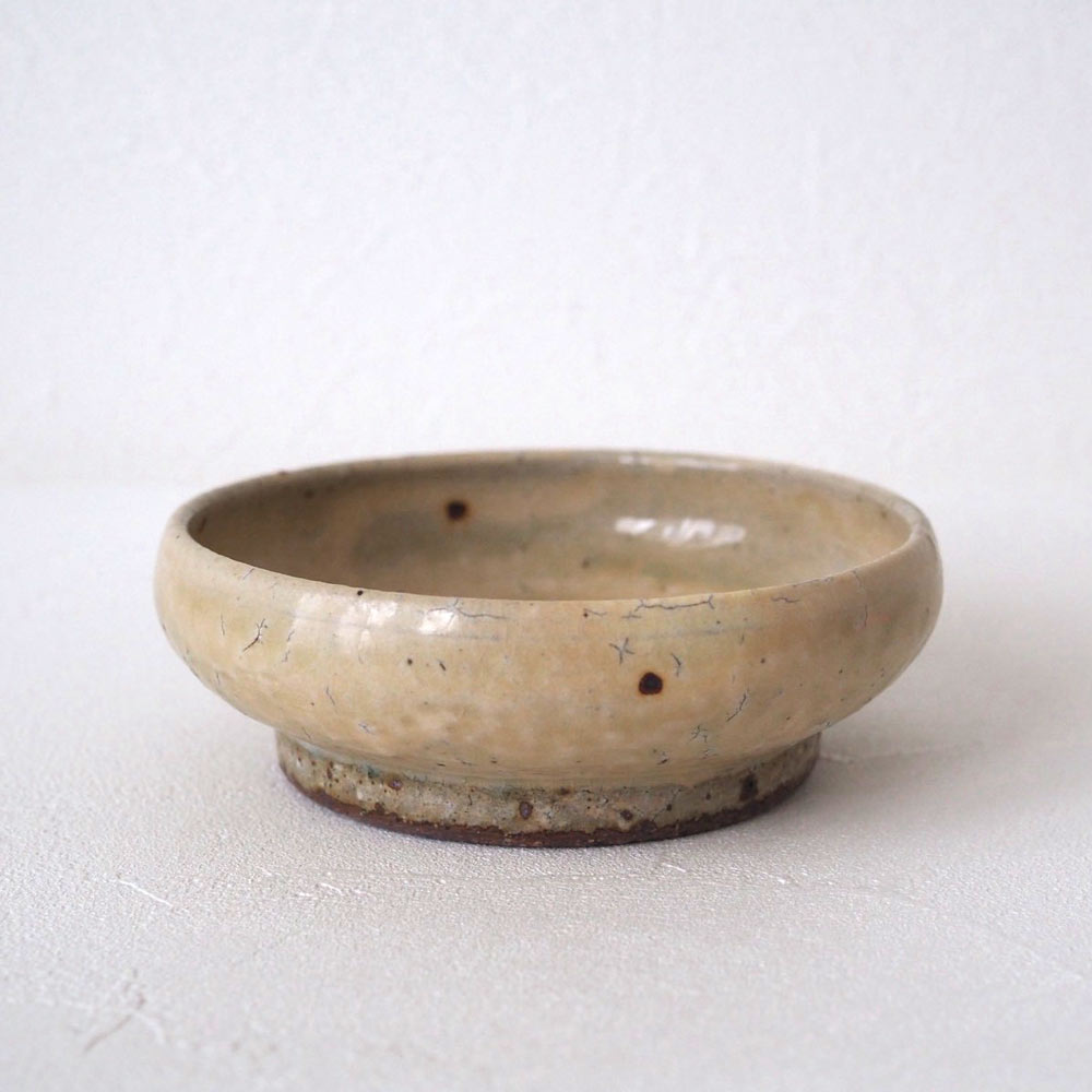 作家　中村哲雄　粉引　小鉢（4寸） 作家　中村哲雄 陶磁器作家もの