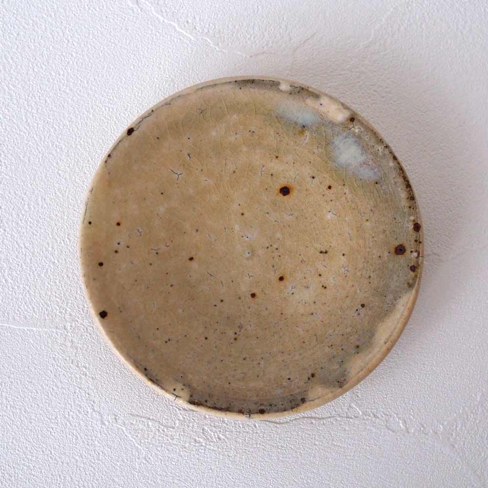 作家　中村哲雄　粉引　小皿 作家　中村哲雄 陶磁器作家もの