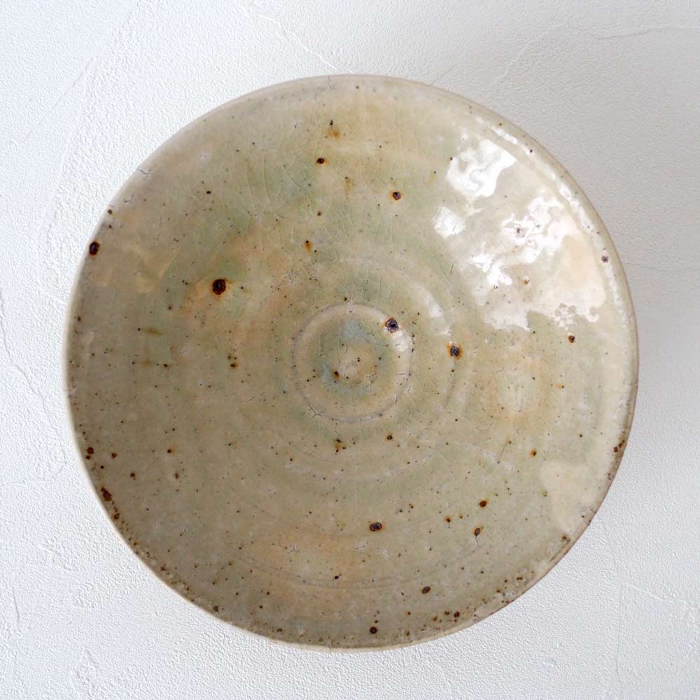 作家　中村哲雄　粉引　深鉢（6寸）