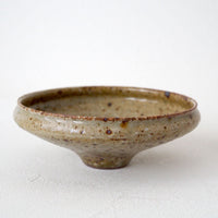 作家　中村哲雄　灰釉　丸縁鉢5寸 作家　中村哲雄 陶磁器作家もの