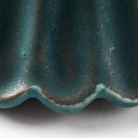 昇陽窯　碧　輪花鉢 丹波焼　昇陽窯 丹波焼