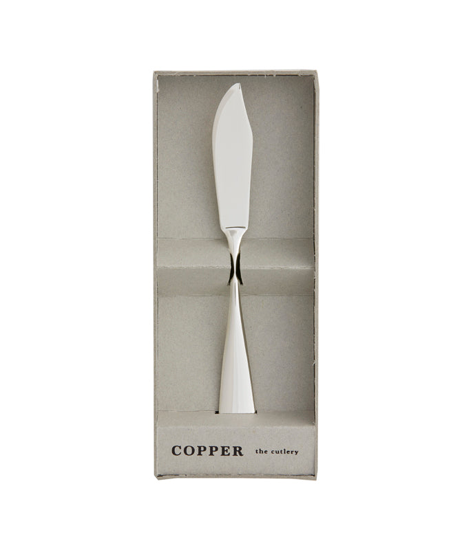 COPPER the cutlery　銅製バターナイフ(シルバーミラー) COPPER the cutlery 金工もの