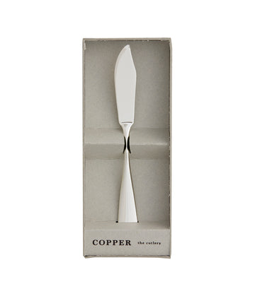 COPPER the cutlery　銅製バターナイフ(シルバーミラー)
