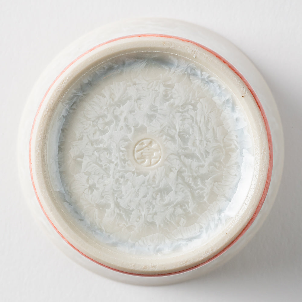 京焼・清水焼 陶あん 花結晶 フリーカップ（桃白） – 大人の焼き物