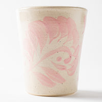 新品⭐︎沖縄　やちむん　焼物　陶器　フリーカップ　ミントグリーン　ピンク　ペア