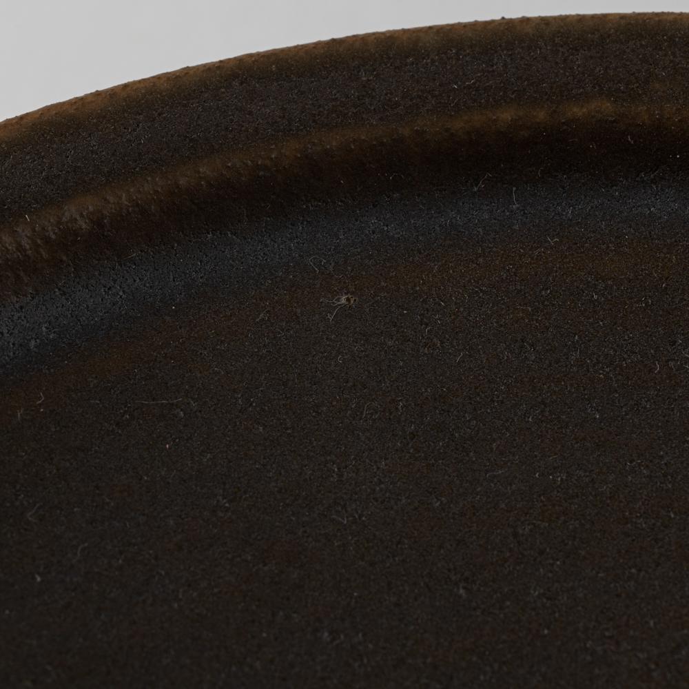 古谷製陶所 サビ釉 コンポート皿（18cm） 信楽焼　古谷製陶所 信楽焼