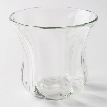 琉球ガラス工房　glass32　うずグラス(クリア)
