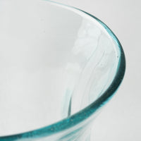 琉球ガラス工房　glass32　うずグラス(水)