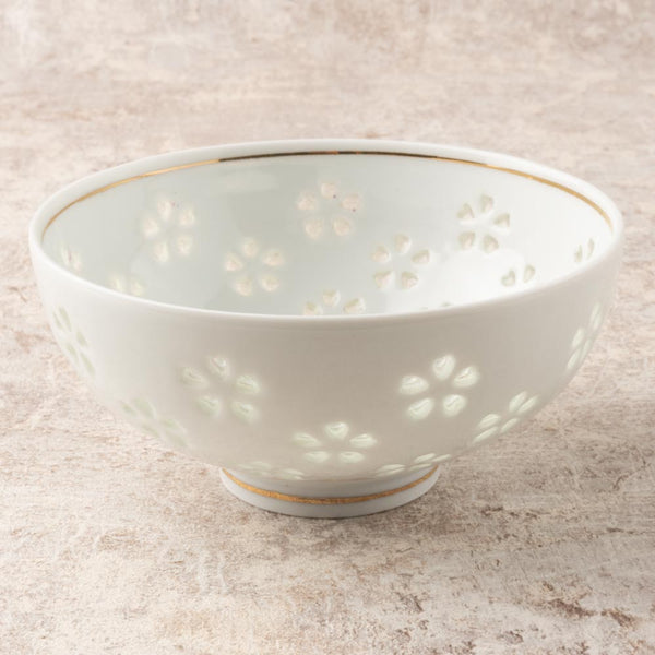 波佐見焼 丹心窯 水晶花詰 茶碗(大) ¥4,510 大人の焼き物