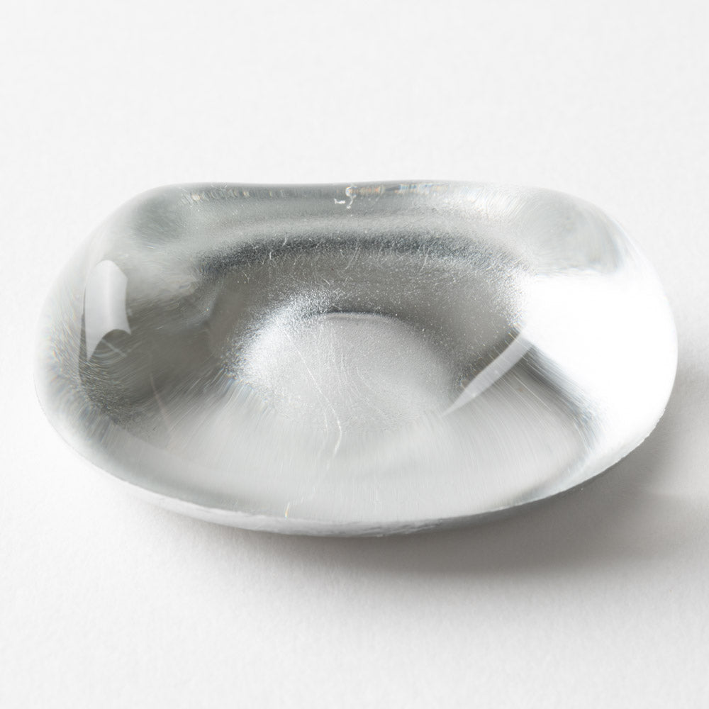 箔一　金の箸置き　銀の箸置き　豆ガラス(銀) 箔一 金沢箔