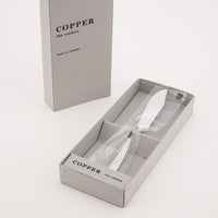 COPPER the cutlery　銅製バターナイフ(シルバーミラー) COPPER the cutlery 金工もの