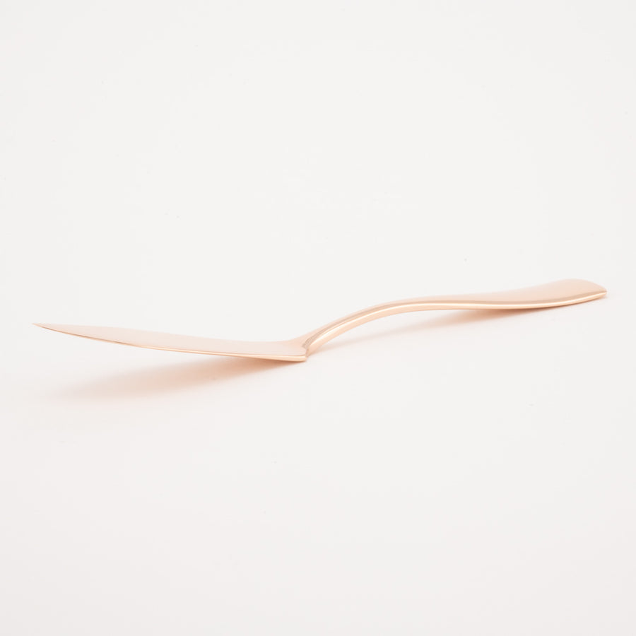 COPPER the cutlery　銅製バターナイフ(ピンクゴールドミラー)