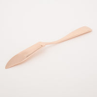 COPPER the cutlery　銅製バターナイフ(ピンクゴールドミラー)