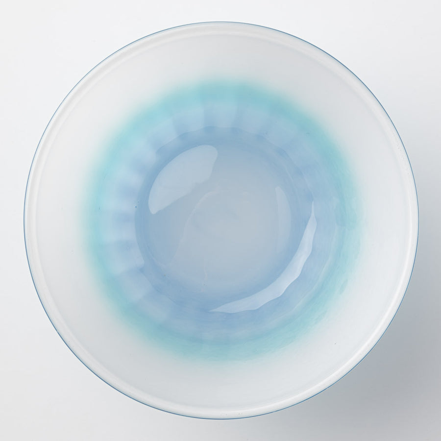 グラスアート藍　ラグーン　小鉢