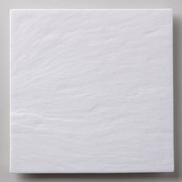 有田焼　やま平窯　硯石正角プレート 18㎝ White