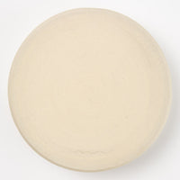 Deep Gorge　FLAT BOWL　Eggshell(白) Deep Gorge 陶磁器作家もの