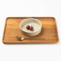 Deep Gorge　FLAT BOWL　SAND(ベージュ) Deep Gorge 陶磁器作家もの