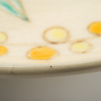 アトリエたき　実と葉　6.5寸皿(黄)