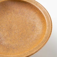 yoshida pottery　高杯皿(S)　さびいろこはく yoshida pottery 陶磁器作家もの