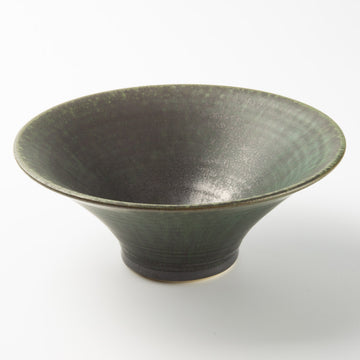 yoshida pottery　中鉢　さびいろうぐいす