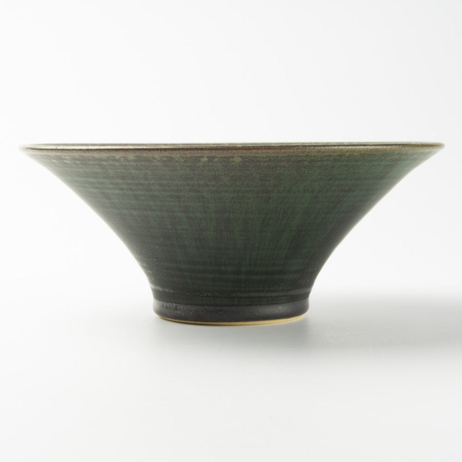 yoshida pottery　中鉢　さびいろうぐいす yoshida pottery 陶磁器作家もの
