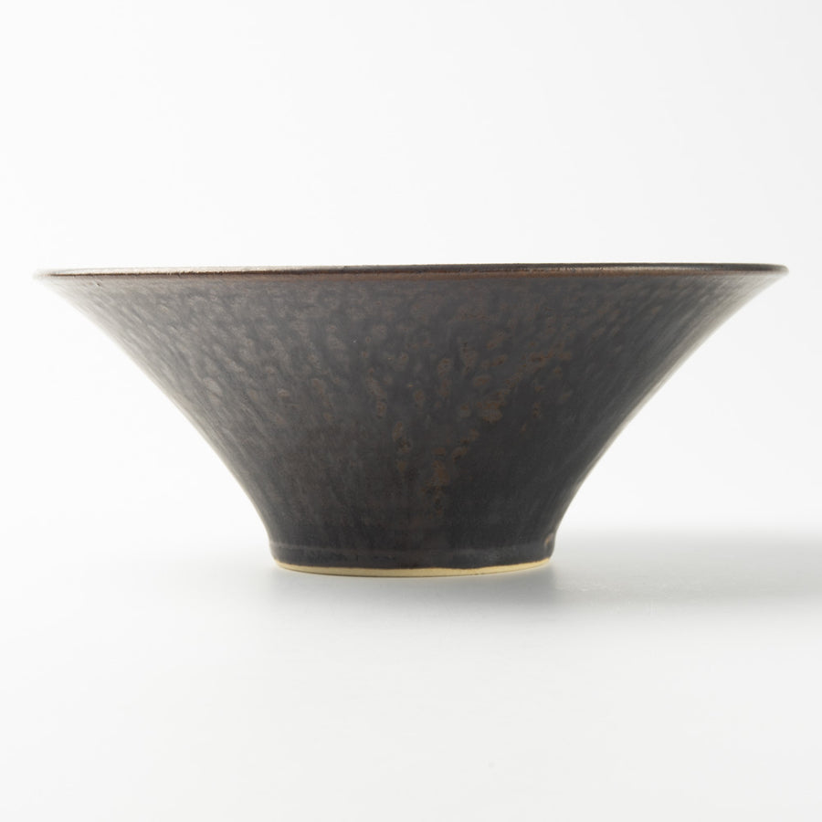 yoshida pottery　中鉢　さびいろすす yoshida pottery 陶磁器作家もの