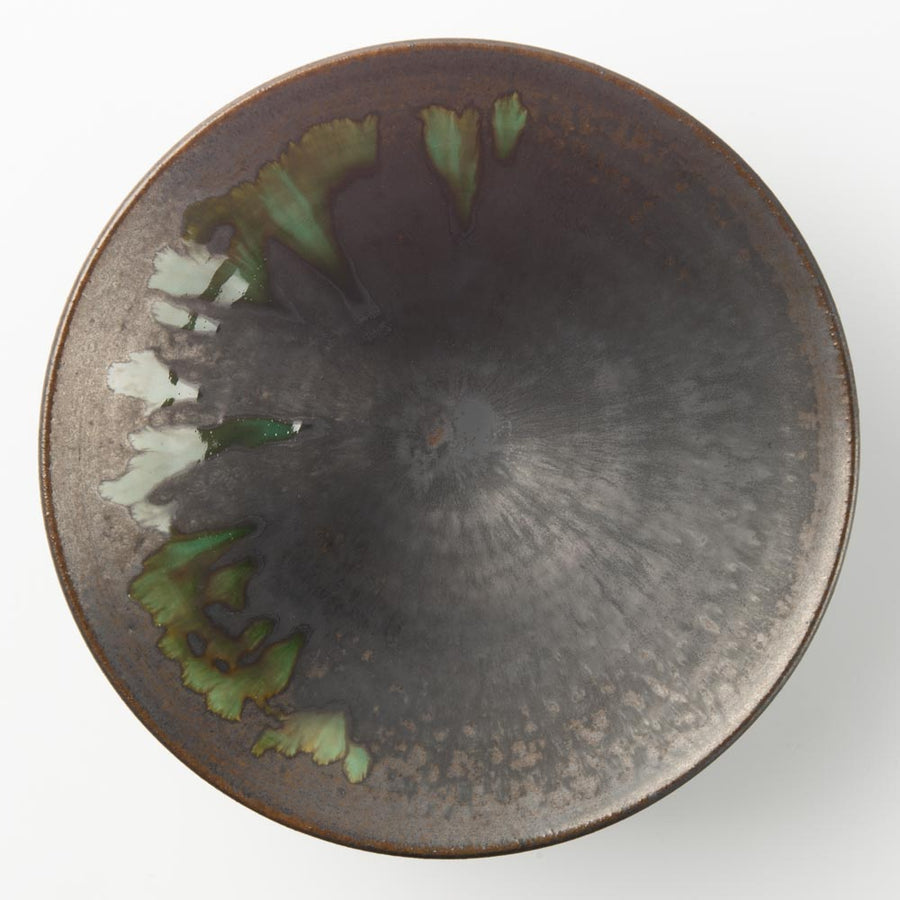 yoshida pottery　中鉢　さびいろすす yoshida pottery 陶磁器作家もの