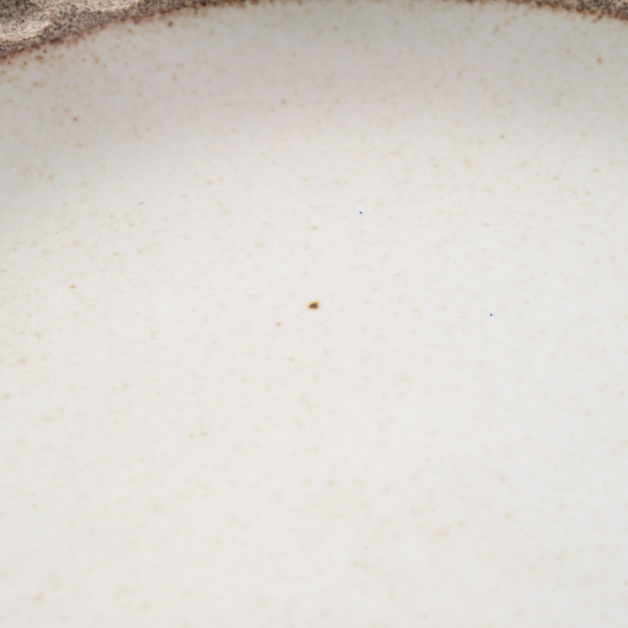 美濃焼　祐山窯　ロリエ　リムプレート（皿）小　EMU/ホワイト 美濃焼　祐山窯 美濃焼