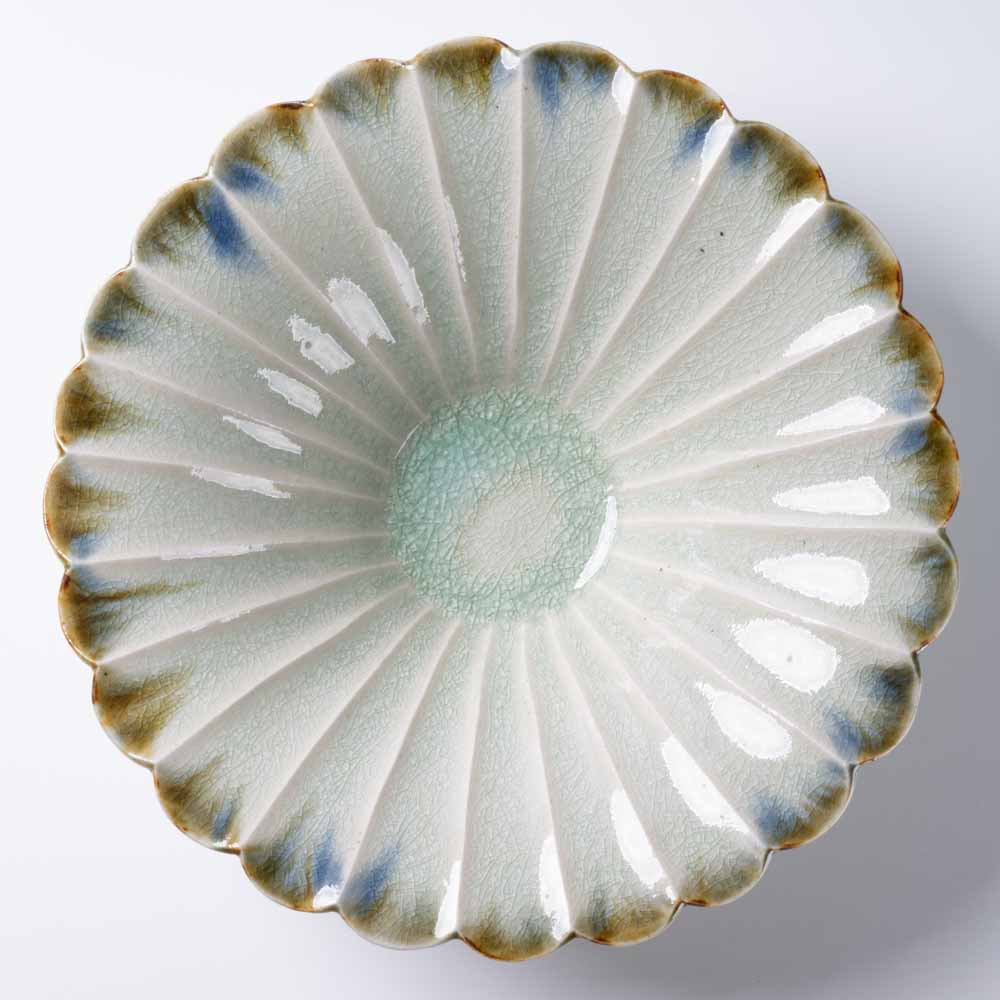 作家　宮田竜司　掛流輪花鉢