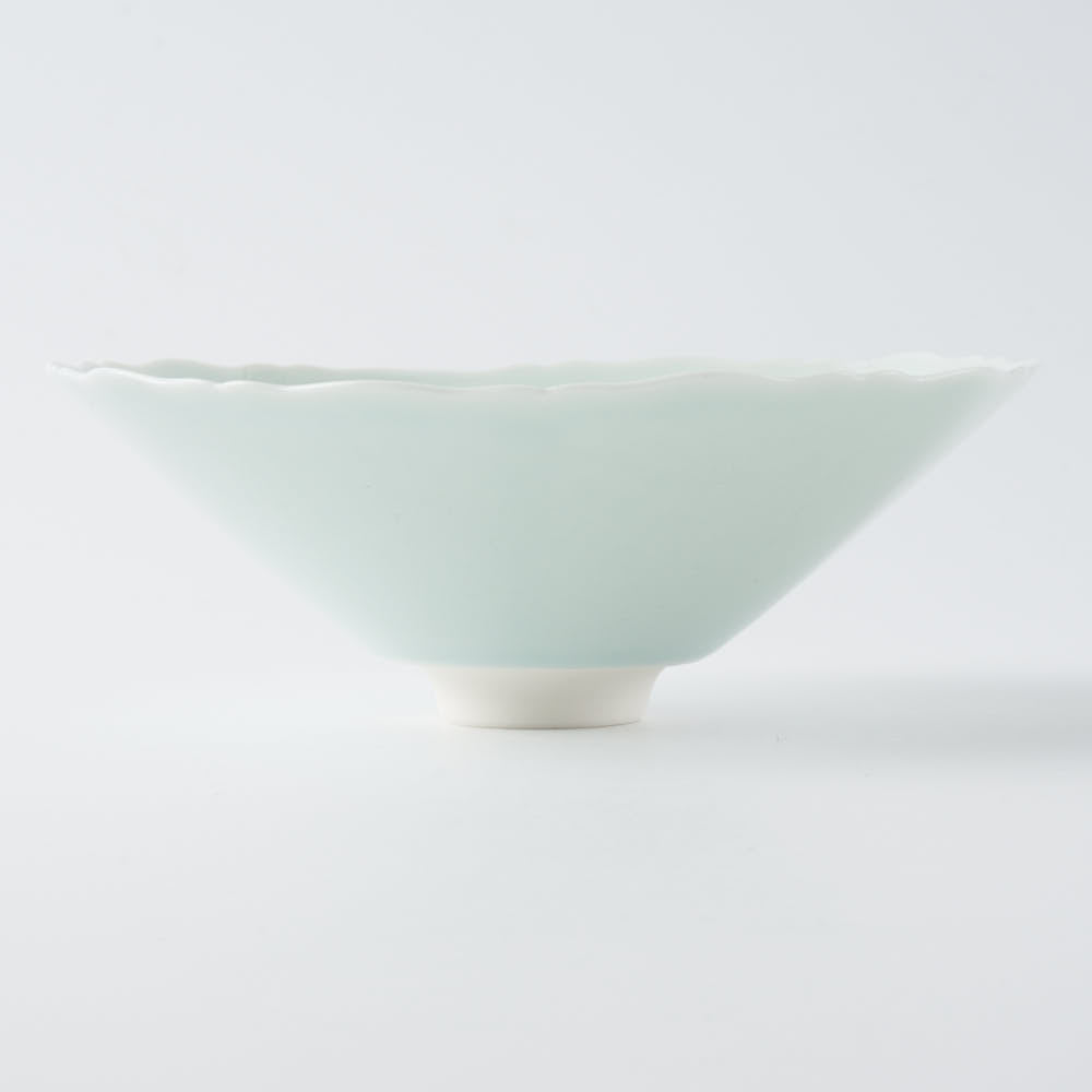 京焼・清水焼　KIWAKOTO　BOTAN 水(青磁) BOWL
