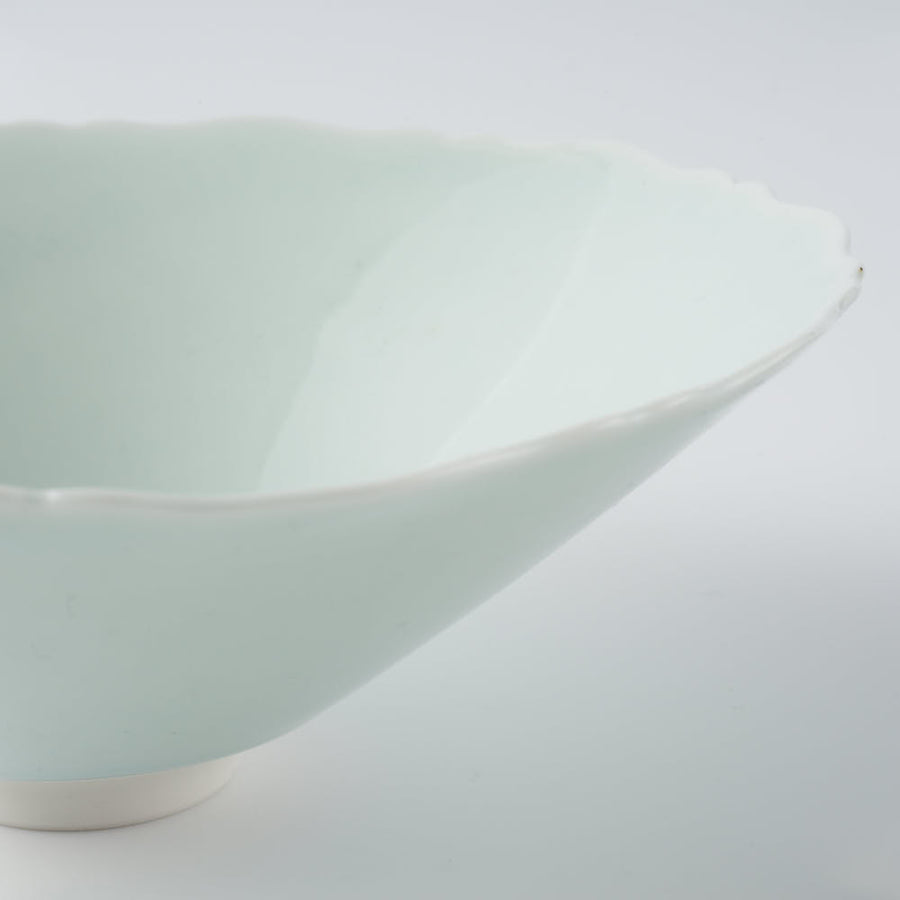 京焼・清水焼　KIWAKOTO　BOTAN 水(青磁) BOWL
