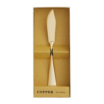 COPPER the cutlery　銅製バターナイフ(ゴールドミラー) COPPER the cutlery 金工もの