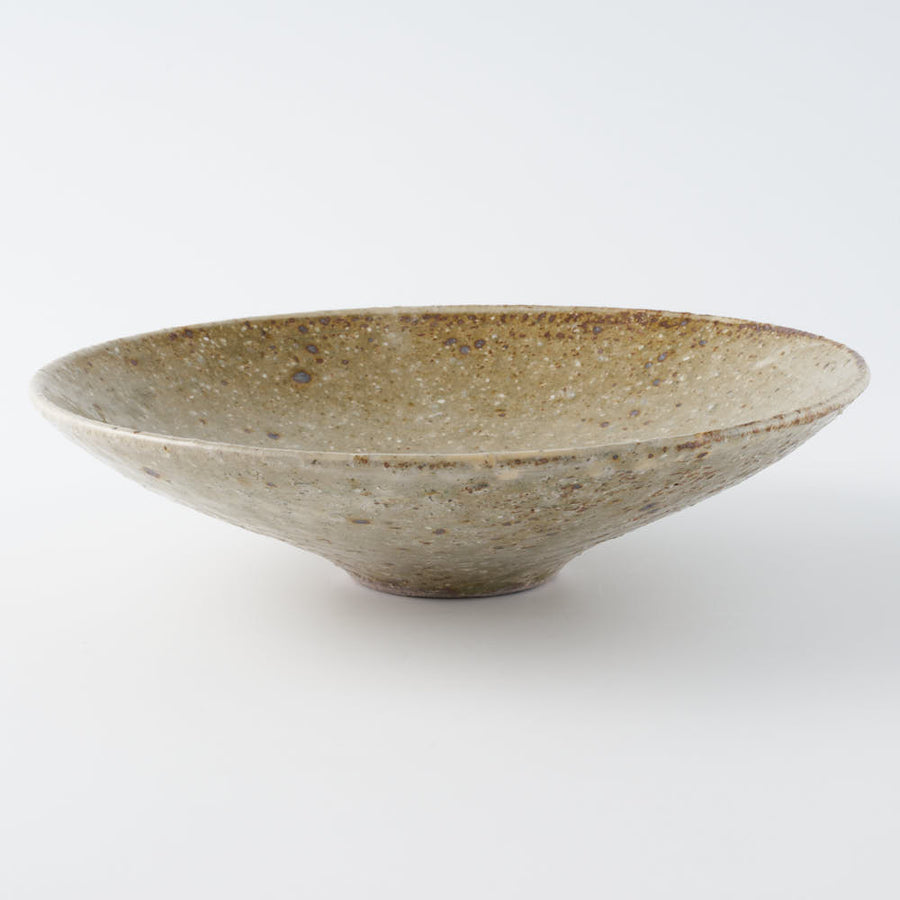 作家　中村哲雄　灰釉　ボウル（7寸）