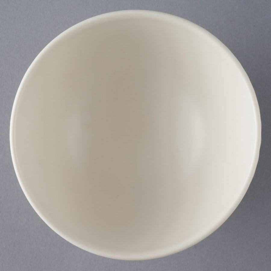 作家　中村智子　しのぎ茶碗　白　大