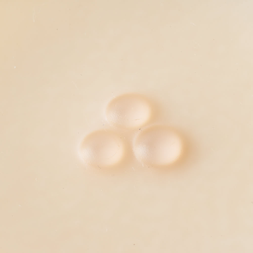 ガラス作家　佐々木翔子　花形小皿　マットピンク